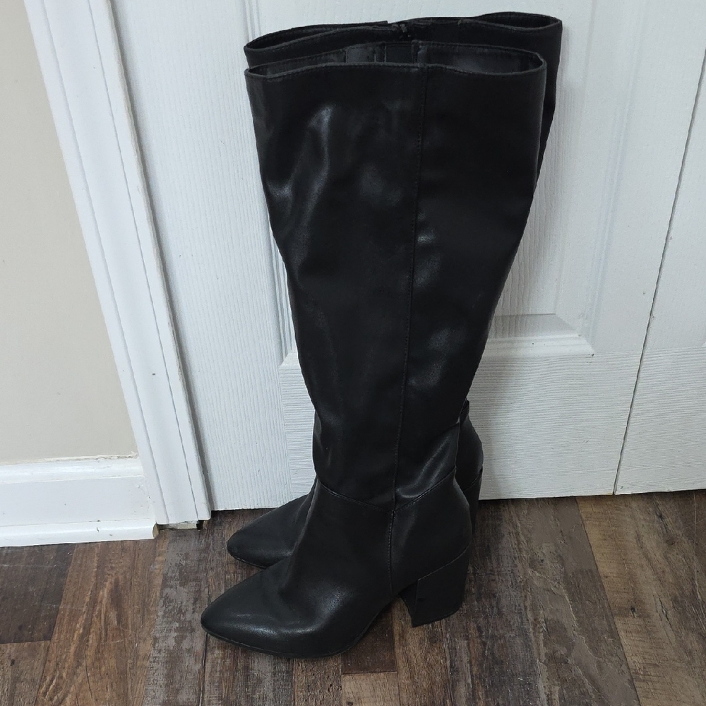 Torrid Black Knee High Boots